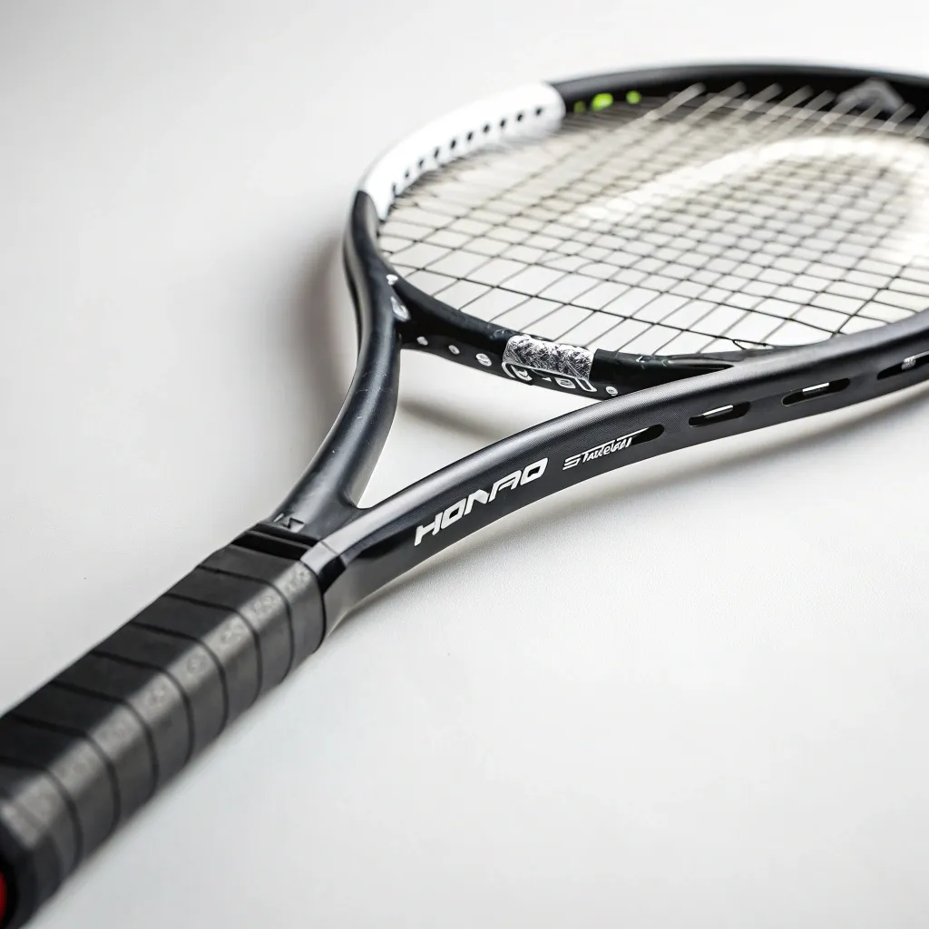 A professional tennis racket